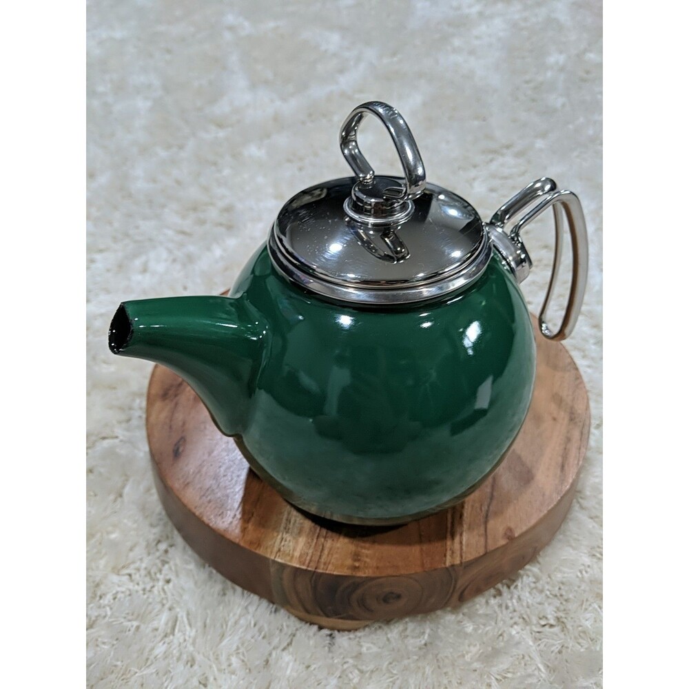 Chantal Green Enamel On Steel Kettle